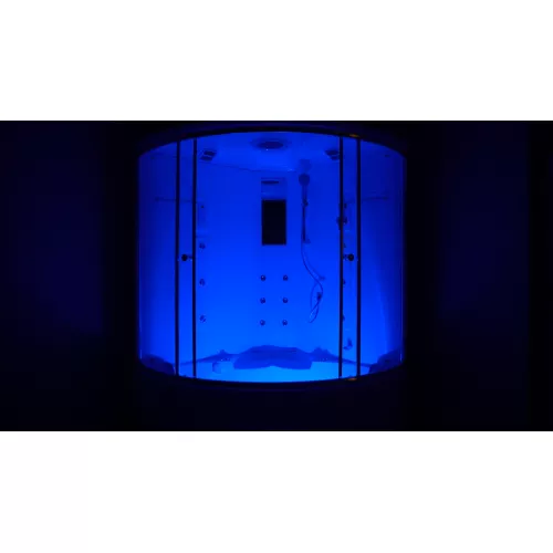 Душевая кабина четверть круга Timo LUX T-7725/7735/7755  высокий поддон, Выбрать размер: 120х120, изображение 21