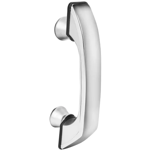 Душевая кабина четверть круга River TEMZA TH черная тонированные стекла  высокий поддон, Цвет стекла: тонированное, Цвет профиля: Хром, Выбрать цвет: Черный, Тип поддона: Высокий, Выбрать размер: 150x150, изображение 12