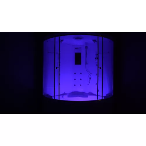 Душевая кабина четверть круга Timo LUX T-7725/7735/7755  высокий поддон, Выбрать размер: 120х120, изображение 23