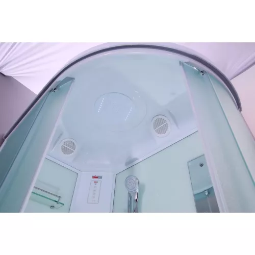 Душевая кабина асимметричная Timo ECO TE-0702 L/R , 120*80*218  низкий поддон, Ориентация: Левая, Комплектация: гидромассаж, изображение 2