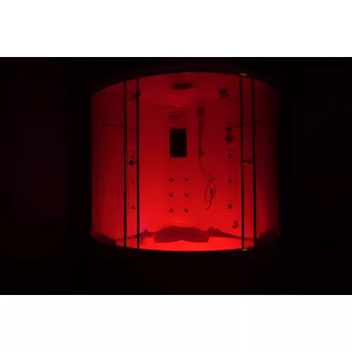 Душевая кабина четверть круга Timo LUX T-7725/7735/7755  высокий поддон, Выбрать размер: 120х120, изображение 24