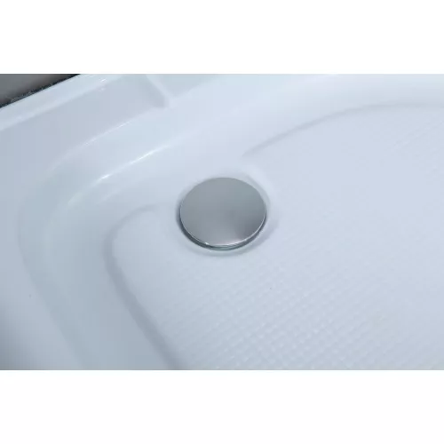 Душевая кабина асимметричная Timo ECO TE-0702 L/R , 120*80*218  низкий поддон, Ориентация: Левая, Комплектация: гидромассаж, изображение 9