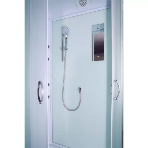 Душевая кабина асимметричная Timo ECO TE-0702 L/R , 120*80*218  низкий поддон, Ориентация: Левая, Комплектация: гидромассаж, изображение 4