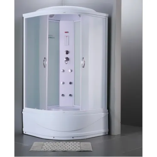 Душевая кабина четверть круга Timo ECO TE-0700/0780/0790 высокий поддон, Выбрать размер: 80x80 , Комплектация: гидромассаж, изображение 2