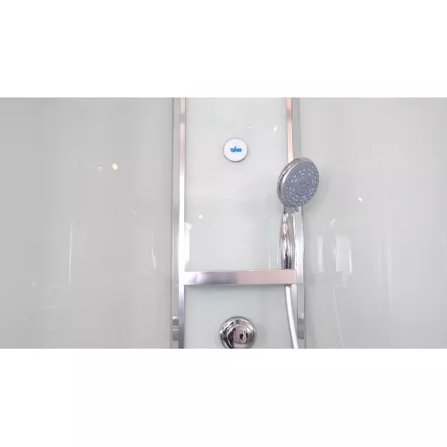 Душевая кабина асимметричная Timo Premium ILMA 902 L/R  120*80, Цвет стекла: прозрачное, Выбрать цвет: Хром, Ориентация: Левая, изображение 14