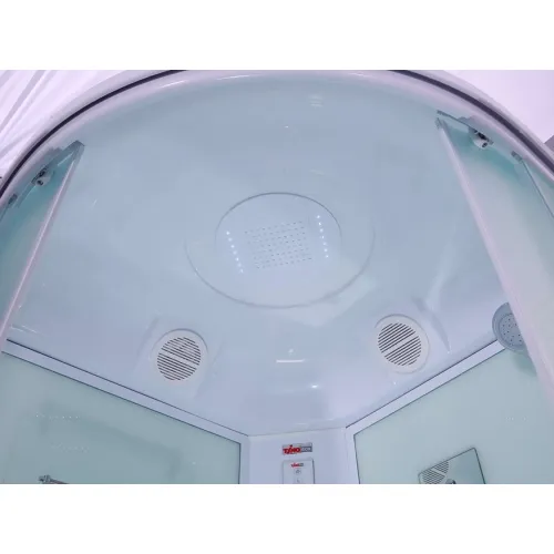 Душевая кабина четверть круга Timo ECO TE-0700/0780/0790 высокий поддон, Выбрать размер: 80x80 , Комплектация: гидромассаж, изображение 7