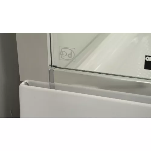 Душевая кабина асимметричная Timo Premium ILMA 902 L/R  120*80, Цвет стекла: прозрачное, Выбрать цвет: Хром, Ориентация: Левая, изображение 4