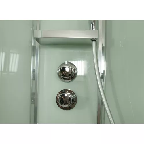 Душевая кабина асимметричная Timo Premium ILMA 902 L/R  120*80, Цвет стекла: прозрачное, Выбрать цвет: Хром, Ориентация: Левая, изображение 15