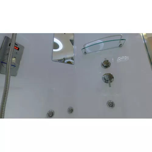 Душевая кабина асимметричная Timo LUX T-7702 L/R 120*85, Ориентация: Левая, изображение 5