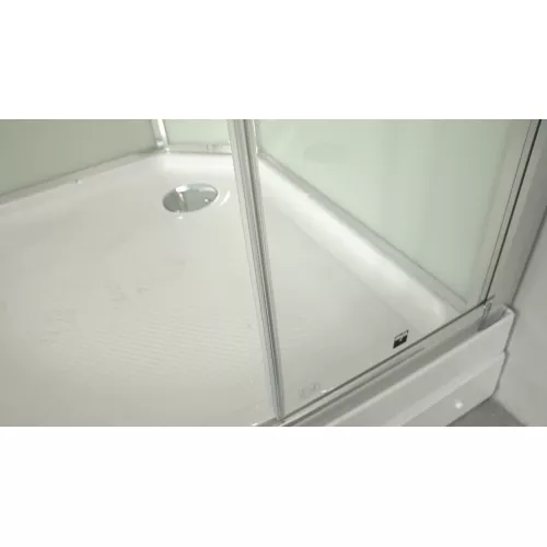 Душевая кабина асимметричная Timo Premium ILMA 902 L/R  120*80, Цвет стекла: прозрачное, Выбрать цвет: Хром, Ориентация: Левая, изображение 5