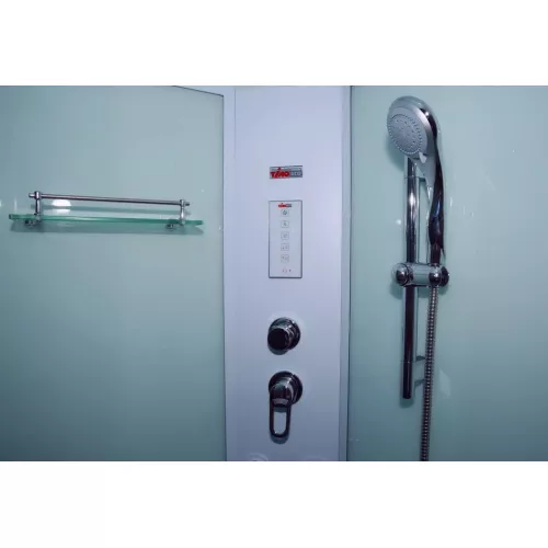 Душевая кабина асимметричная Timo ECO TE-0720 L/R высокий поддон 120*80, Ориентация: Правая , Комплектация: гидромассаж, изображение 6