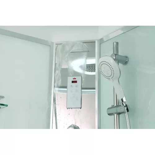 Душевая кабина четверть круга Timo COMFORT  T-8825/8835/8855F, Цвет стекла: матовое, Выбрать размер: 150x150, изображение 3