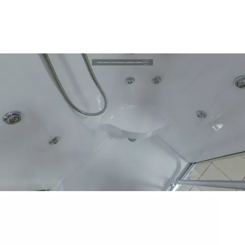 Душевая кабина асимметричная Timo LUX T-7702 L/R 120*85, Ориентация: Левая, изображение 7