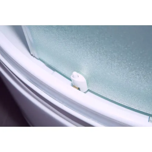 Душевая кабина четверть круга Timo ECO TE-0700/0780/0790 высокий поддон, Выбрать размер: 80x80 , Комплектация: гидромассаж, изображение 10