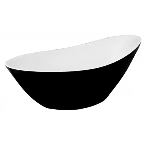 Ванна акриловая Esbano London (черная), 180x80x75 см, Выбрать цвет: Черный, изображение 2