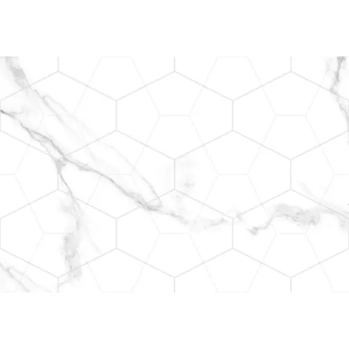 Декор керам. Vega grey GT Бел. 40*27 _геометрия, Выбрать цвет: Белый геометрия, изображение 6