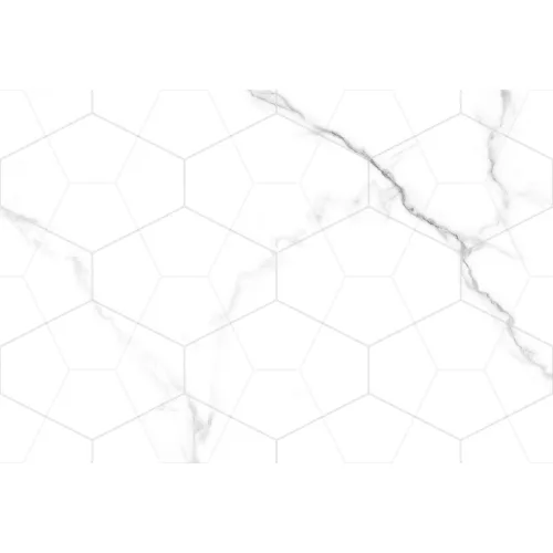 Декор керам. Vega grey GT Бел. 40*27 _геометрия, Выбрать цвет: Белый геометрия, изображение 9