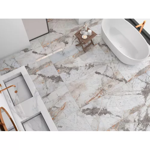 Керамогранит Gabriel_GT Белый  60x60/60х120 полир., Выбрать размер: 60*60, изображение 13