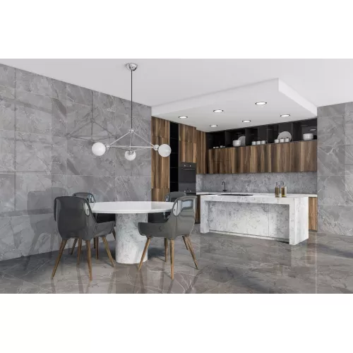 Керамогранит Ravenna_GT Темно-серый  60x120 суперполировка, изображение 13