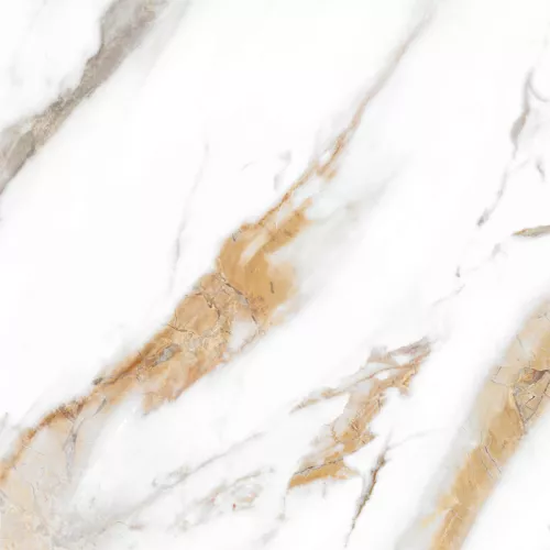 Плитка грес глаз. Calacatta Royal_GT Белый 60*60/60*120, Выбрать размер: 60*60, изображение 8