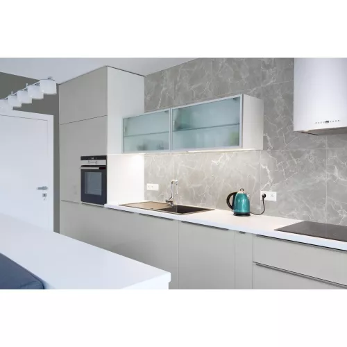 Плитка грес глаз. Solo_GT/MR Серый 60*60, Выбрать цвет: Серый, Выбрать размер: 60х60, изображение 15