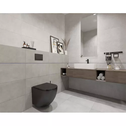 Плитка облиц. Urban GT Светло-серый 30x60 _line, Выбрать цвет: Серый LINE, изображение 9