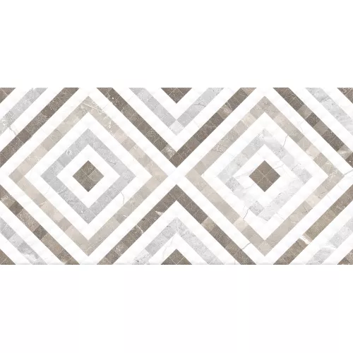 Плитка облиц. Siluet орнамент GT Белый  50*25, Выбрать цвет: Белый орнамент, изображение 3