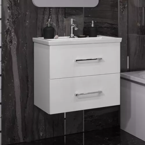 Мебель для ванной: Тумба c раковиной для ванной комнаты OPADIRIS Арабеско-60 1 в магазине Акватория
