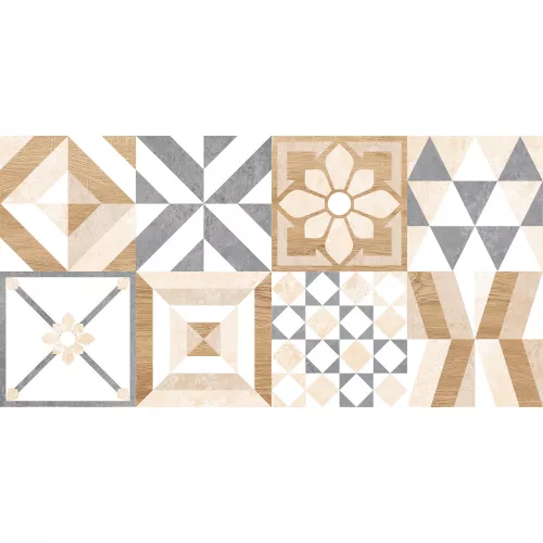 Плитка облиц. Marmaris GT Белый  50*25 пэчворк, изображение 3