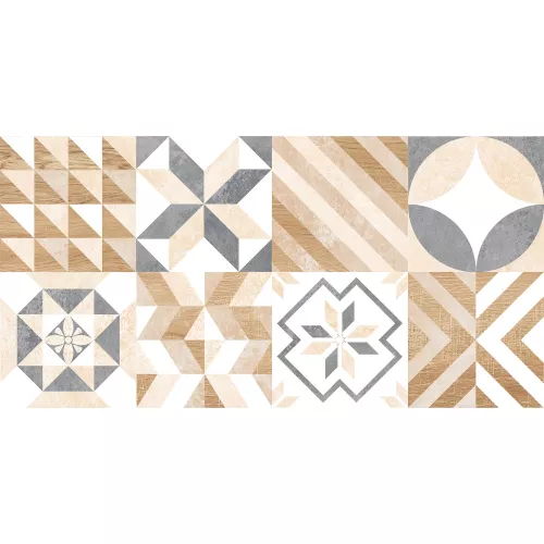 Плитка облиц. Marmaris GT Белый  50*25 пэчворк, изображение 5