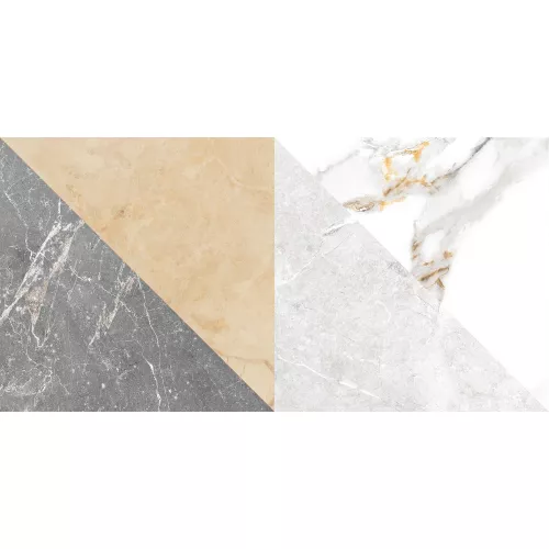 Плитка облиц. Capella GT Белый  50*25 геометрия, Выбрать цвет: Белый геометрия, изображение 3