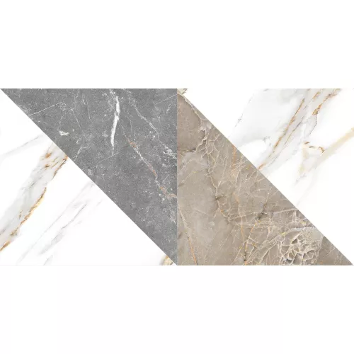 Плитка облиц. Capella GT Белый  50*25 геометрия, Выбрать цвет: Белый геометрия, изображение 4