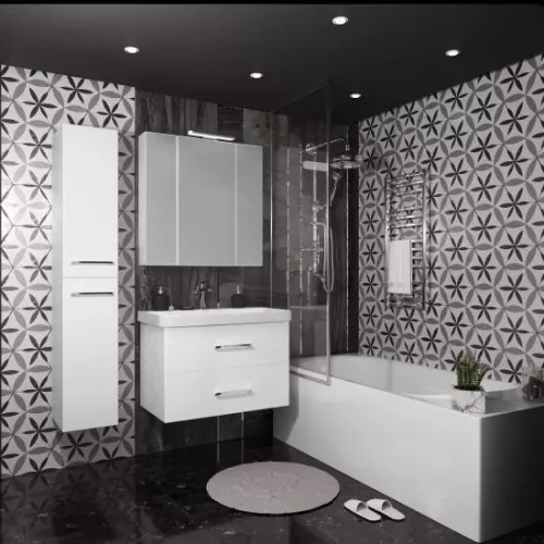 Тумба  с раковиной для ванной комнаты OPADIRIS Арабеско, Выбрать размер: 70, изображение 5