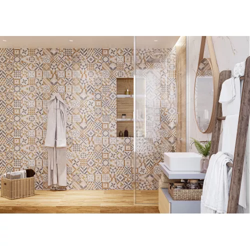 Плитка облиц. Marmaris GT Белый  50*25 пэчворк, изображение 6