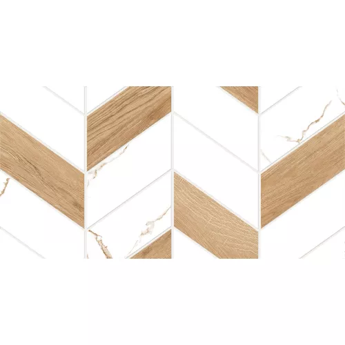 Плитка облиц. Marmaris GT Белый  50*25 геометрия, изображение 4