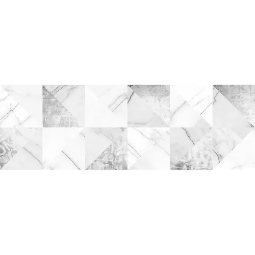 Плитка облицовочная  Pulse_GT  60*20 геометрия, Выбрать цвет: Белый геометрия, Выбрать размер: 60х20