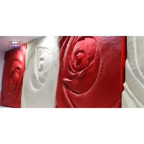 Панель гипсовая 3D ARTPOLE Rose Пятый элемент, изображение 5