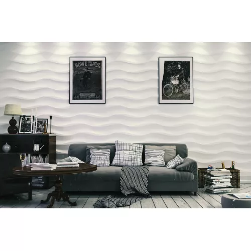 Панель гипсовая 3D ARTPOLE COTTON, изображение 3