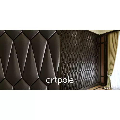 Панель гипсовая 3D ARTPOLE FRANK //глянец/мат, Внешний вид: Классика, изображение 2