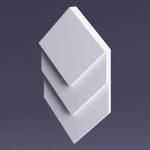 Строительные материалы: Панель гипсовая 3D ARTPOLE GRAND platinum/глянец/мат 1 в магазине Акватория