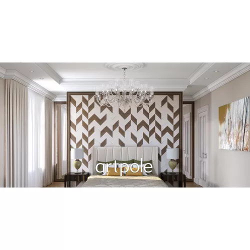 Панель гипсовая 3D ARTPOLE  KOLOS 1/2, Внешний вид: Модель 1, изображение 4