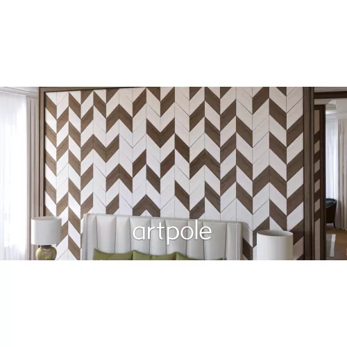 Панель гипсовая 3D ARTPOLE  KOLOS 1/2, Внешний вид: Модель 1, изображение 2