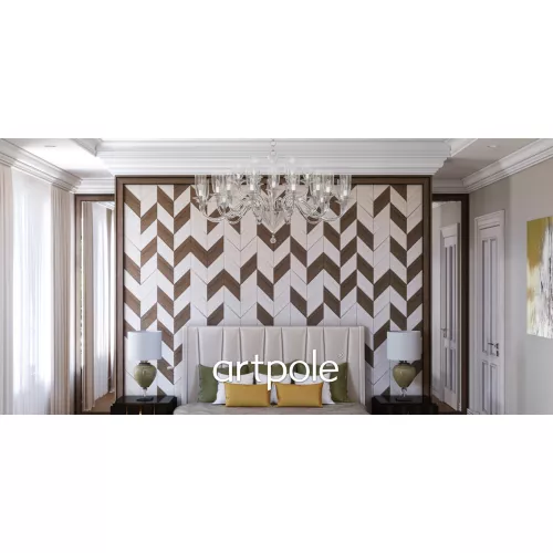 Панель гипсовая 3D ARTPOLE  KOLOS 1/2, Внешний вид: Модель 1, изображение 3