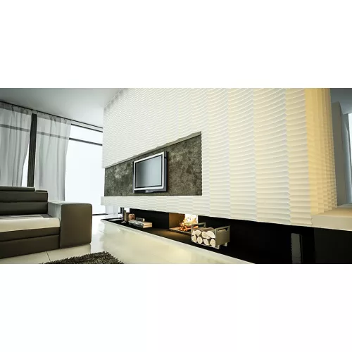 Панель гипсовая 3D ARTPOLE RUFFLE, изображение 3