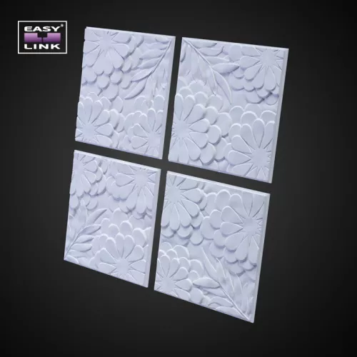 Панель гипсовая 3D ARTPOLE FLORA, изображение 3