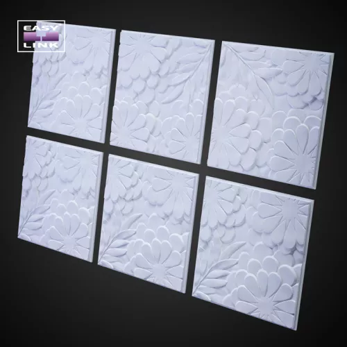 Панель гипсовая 3D ARTPOLE FLORA, изображение 5