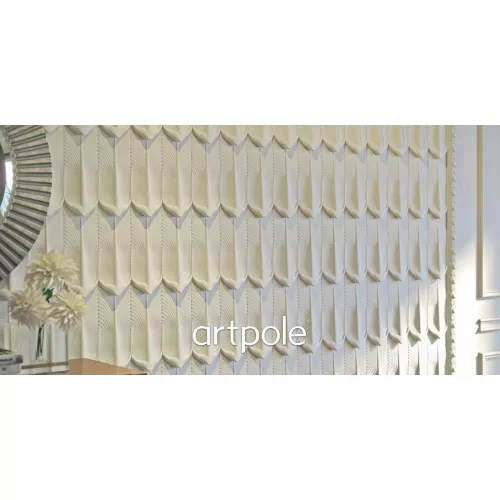 Панель гипсовая 3D ARTPOLE  PERO/глянец/мат, Внешний вид: Классика, изображение 3