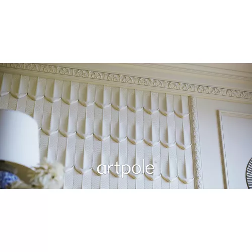 Панель гипсовая 3D ARTPOLE  PERO/глянец/мат, Внешний вид: Классика, изображение 4