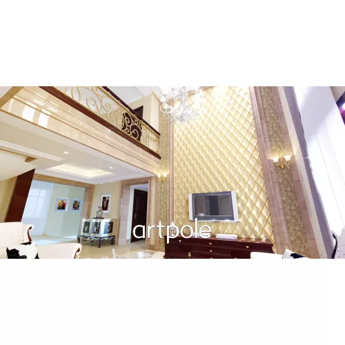 Панель гипсовая 3D ARTPOLE ROMBUS/глянец/мат, Внешний вид: Классика, изображение 3