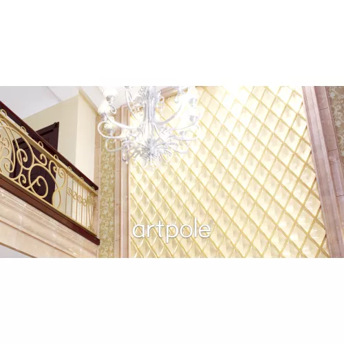 Панель гипсовая 3D ARTPOLE ROMBUS/глянец/мат, Внешний вид: Классика, изображение 5